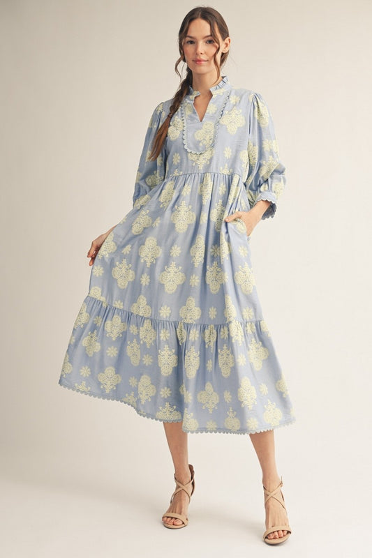 Glory to the Highest Midi Dress