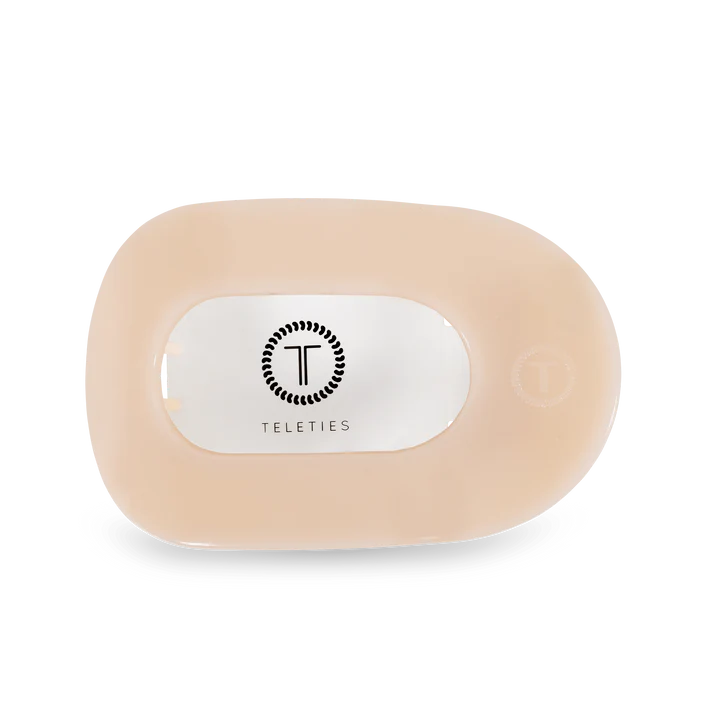 Teleties Large Round Flat Clip