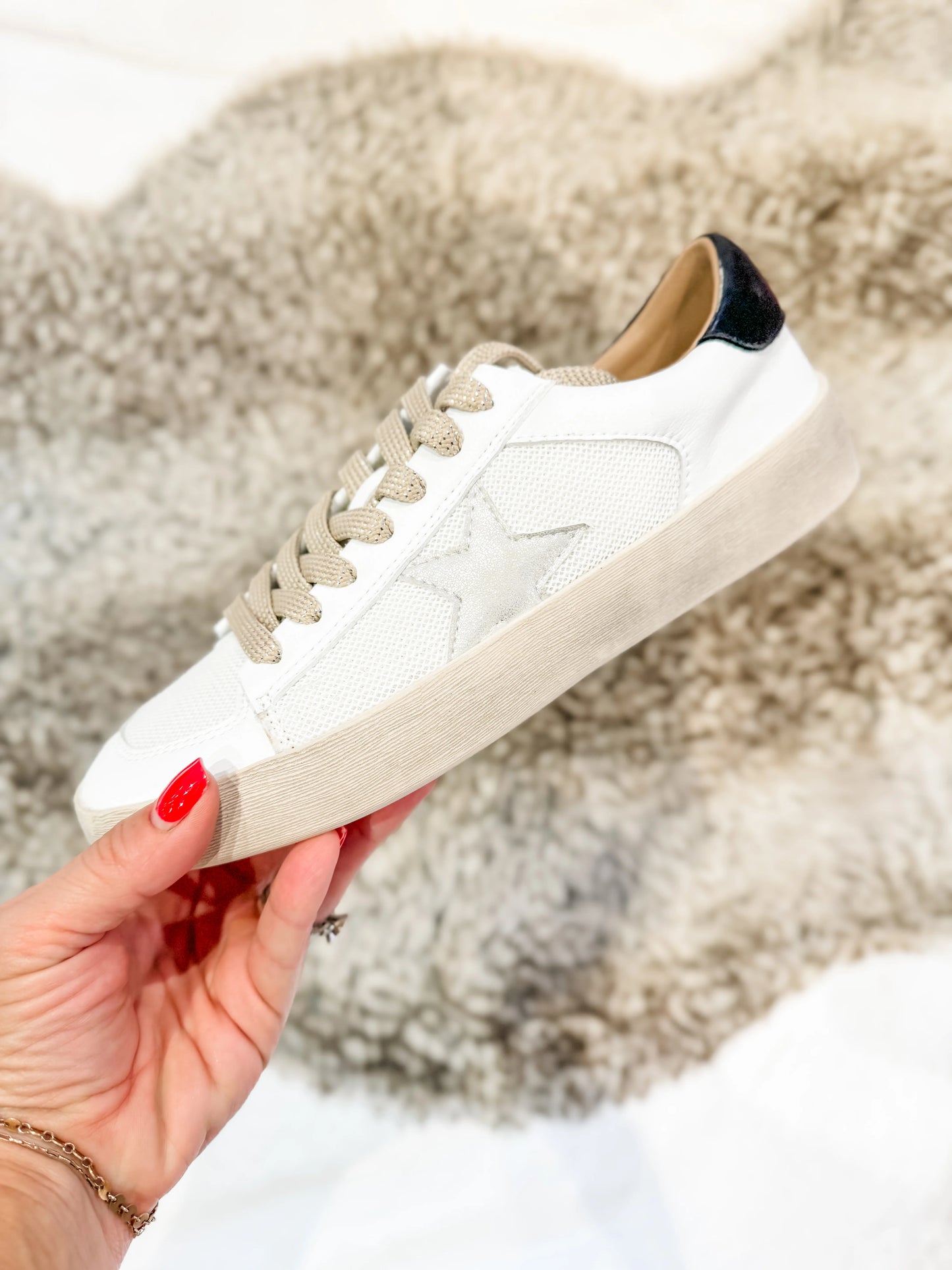 Corky's Another Round Sneakers- White