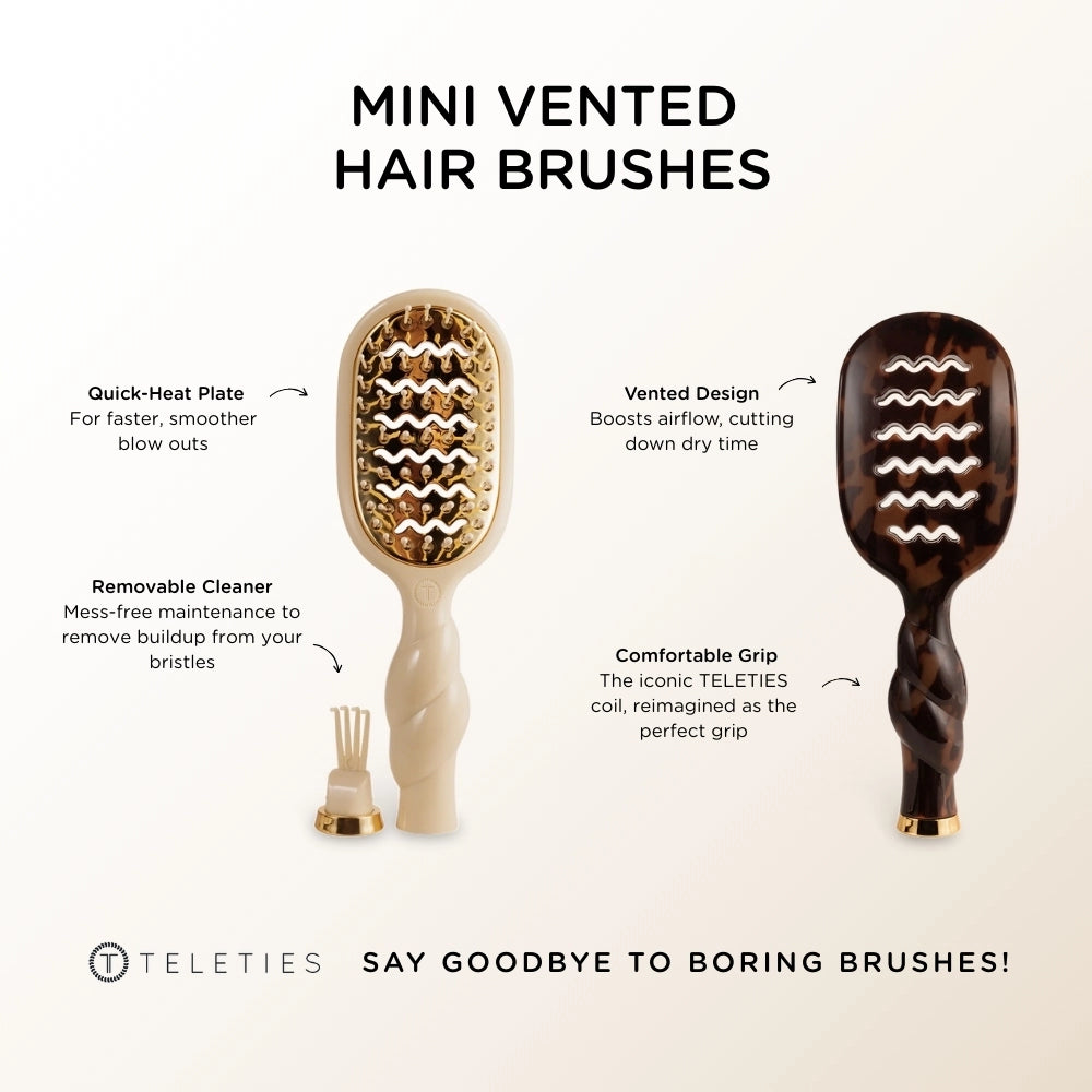 Teleties Mini Vent Brush