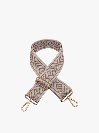 Jen & Co Guitar Strap - Boho Taupe