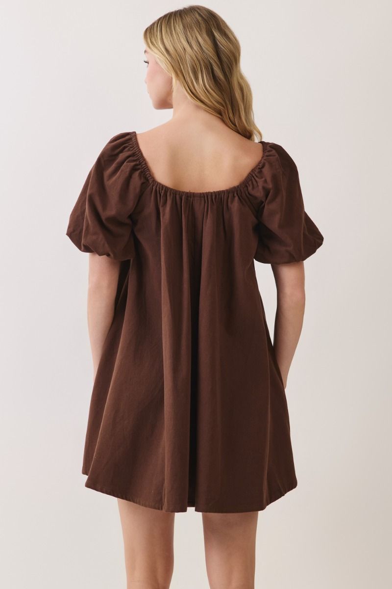 Lunch Date Dress - Chocolate