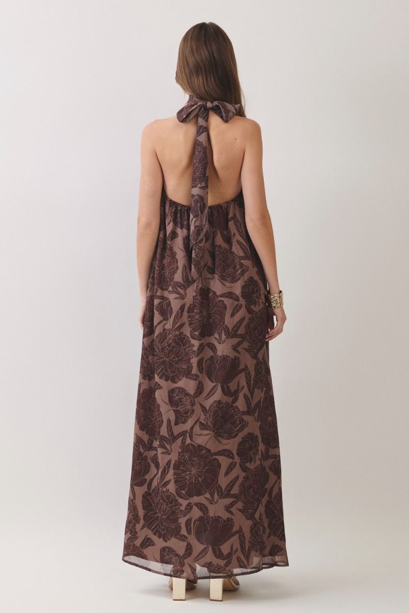 Witnessing a Moment Dress - Chocolate