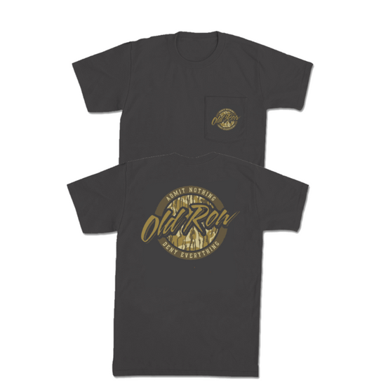 Old Row Charcoal Circle Logo Tee
