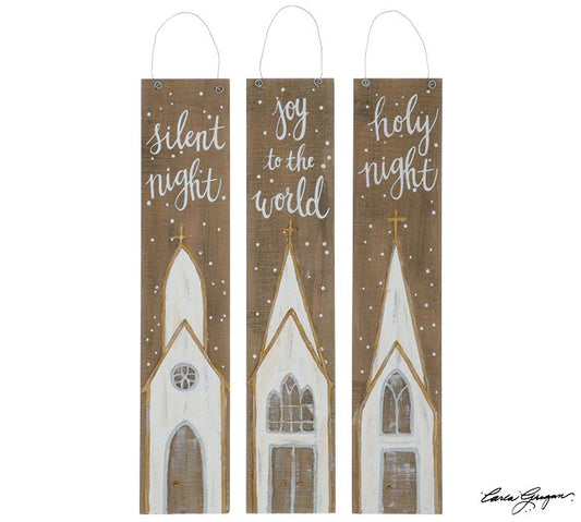 Painted Wooden Church Ornament