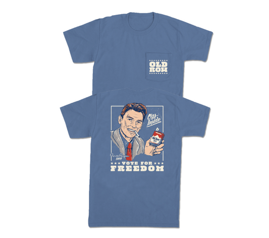 Old Row Cigs Inside 2.0 Pocket Tee