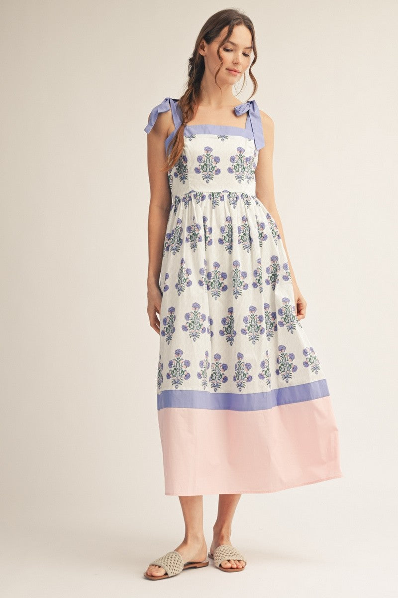 Floral Charm Midi Dress