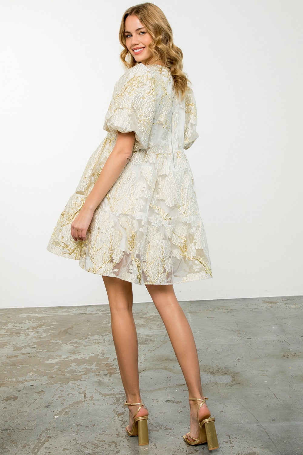 Popping Bottles Mini Dress