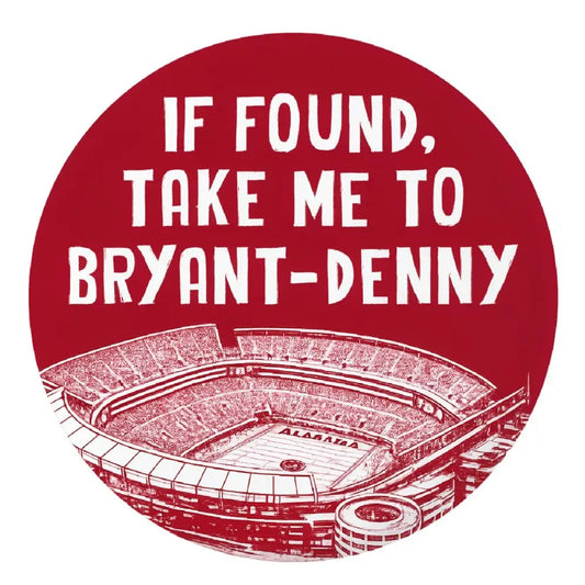 Alabama Gameday Button - Bryant Denny
