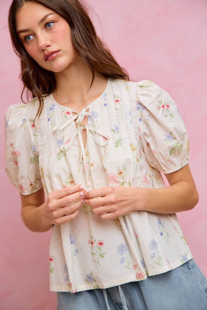 The Flower Petals Top