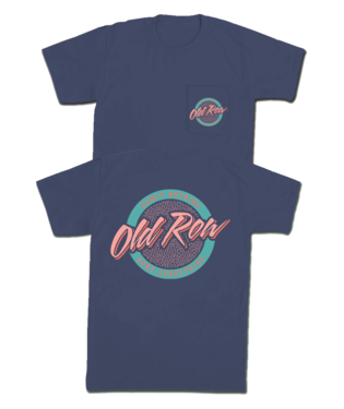 Old Row Circle Logo Pocket Tee - Midnight