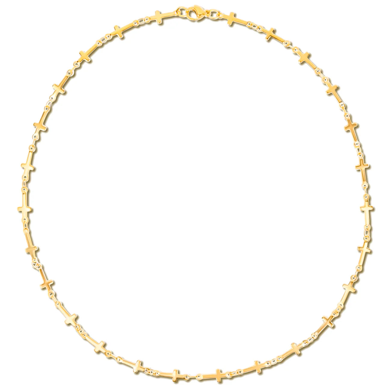 Ellie Vail Kennedy Cross Chain Necklace