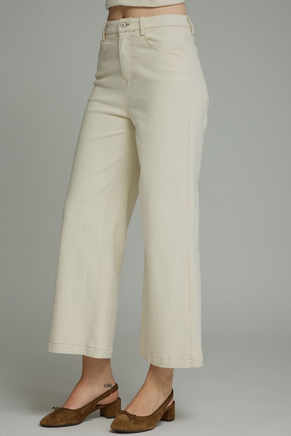 New Season Pants - Ecru