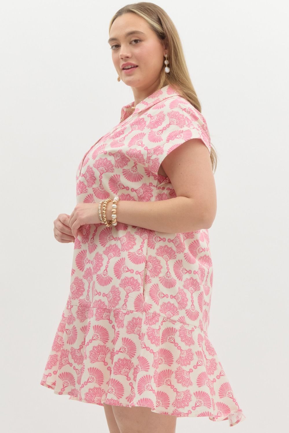 Coastal Dreams Dress - Fuchsia
