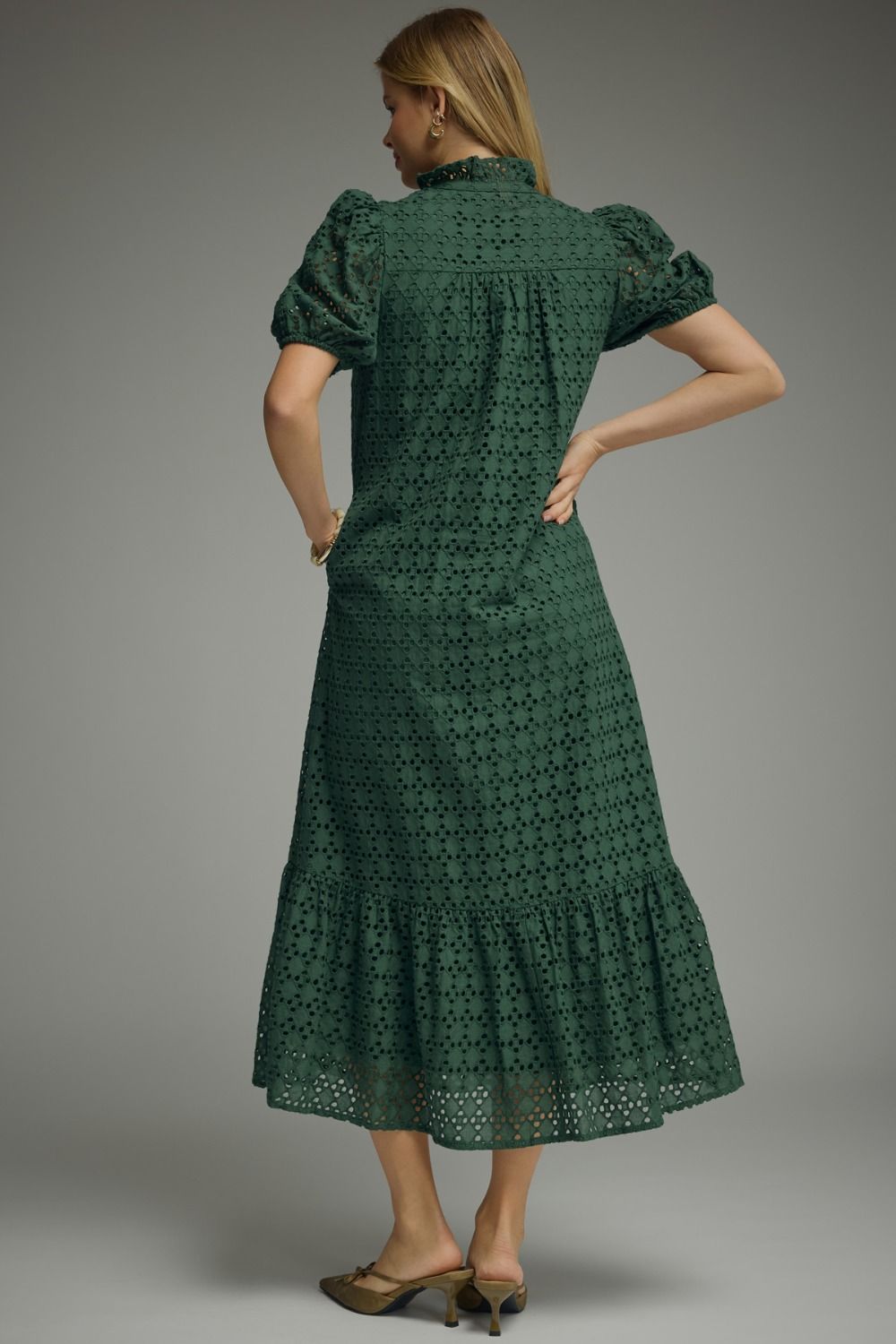 Evermore Dress - Hunter Green