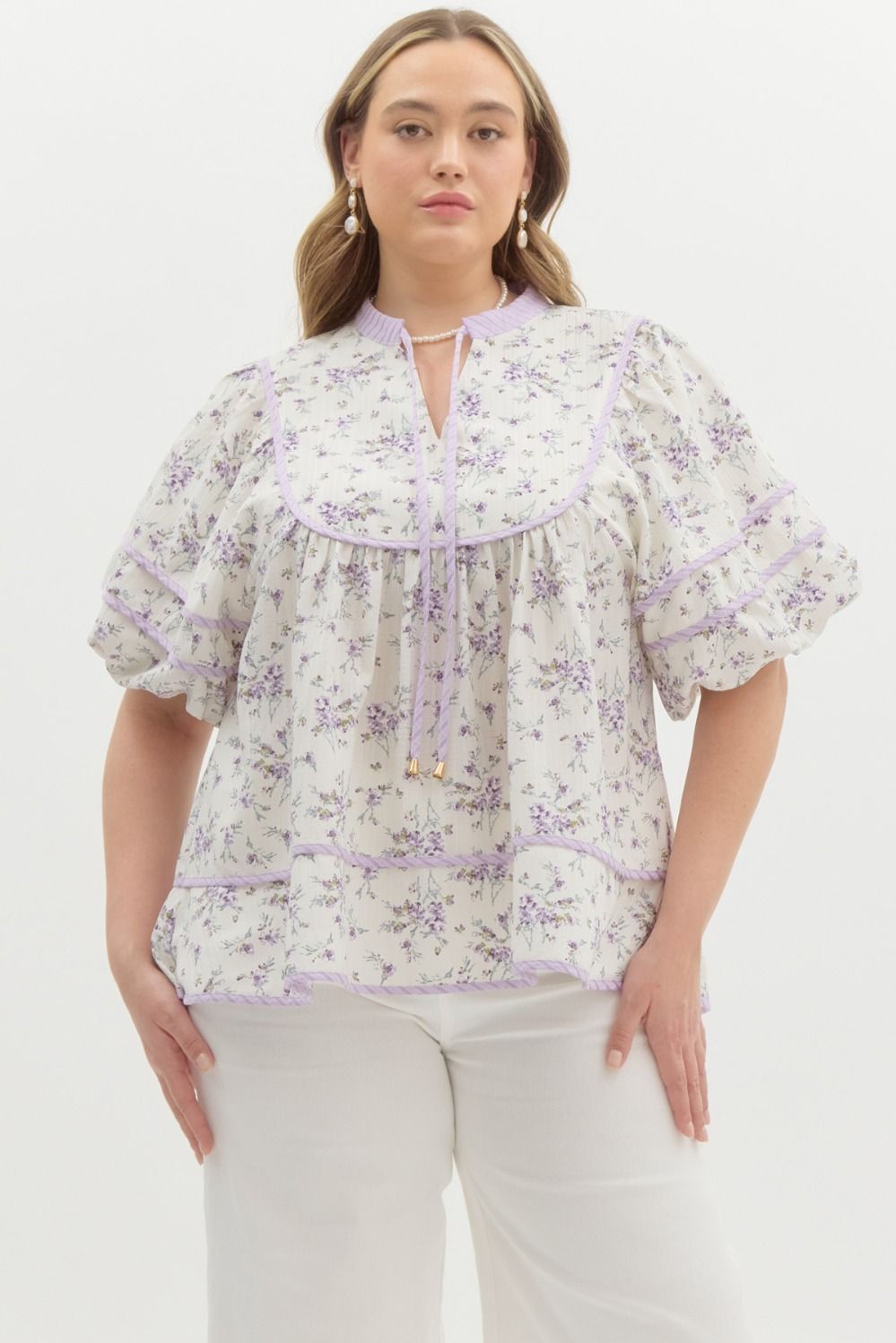 Small Reminders Top - Lavender