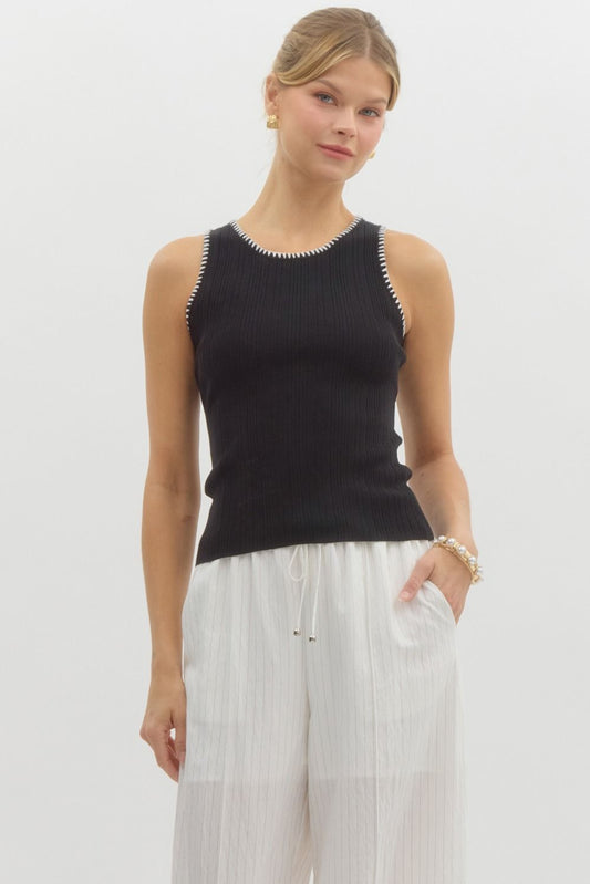 Mid July Tank - Black