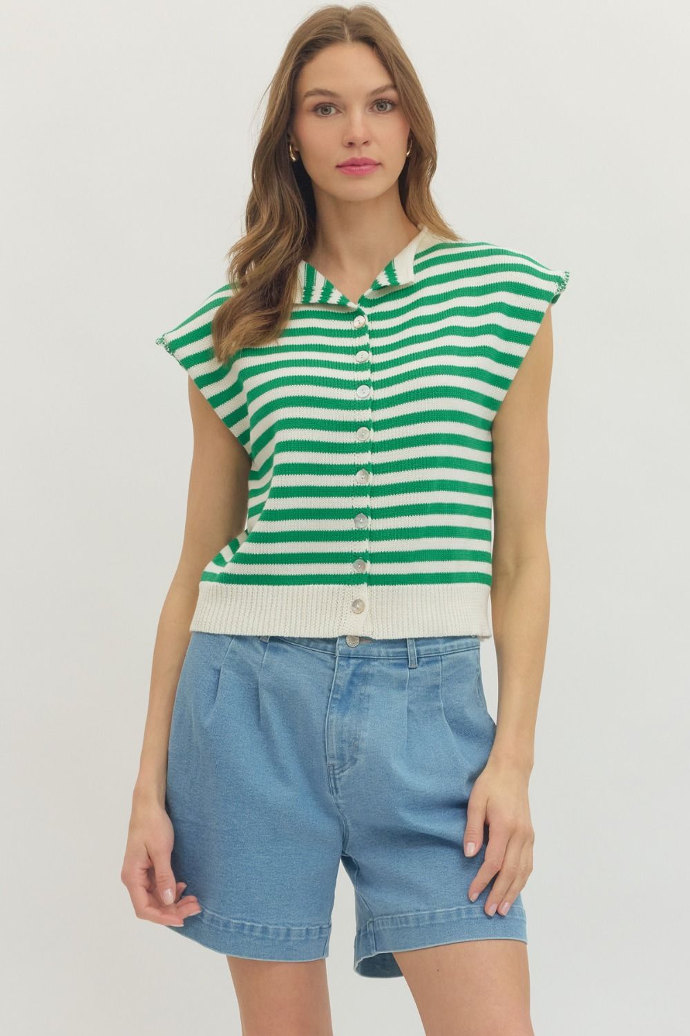 My Way Top - Green