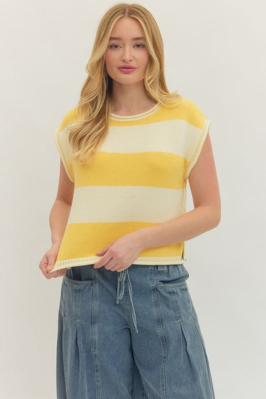 The Lover Top - Yellow