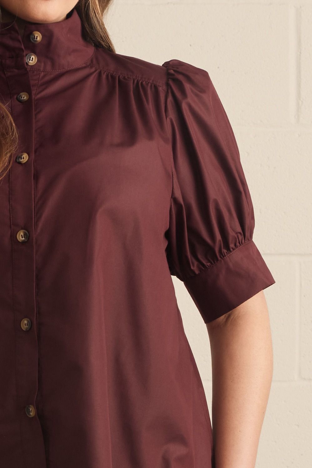 Libra Top - Burgundy