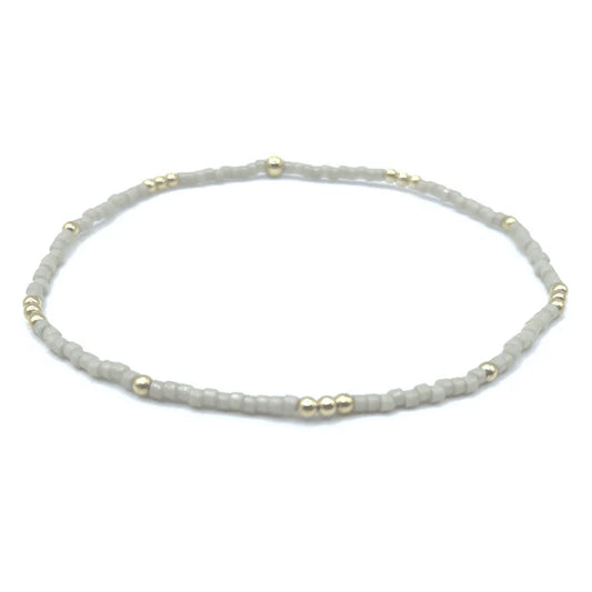 2mm Newport OYSTER + Gold Filled Waterproof Bracelet