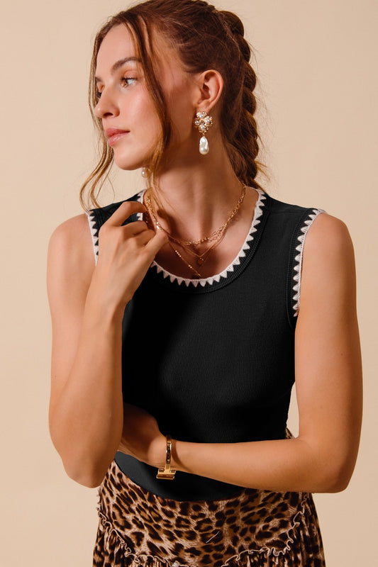Taking it Easy Tank - Black