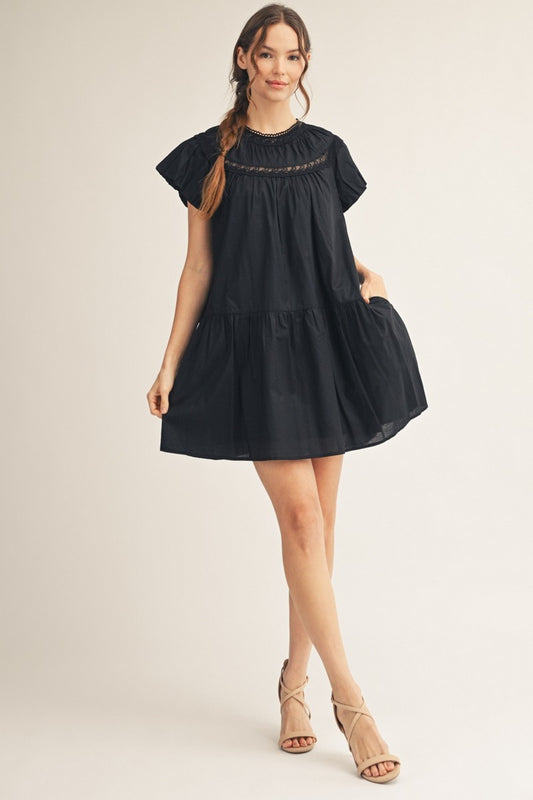 Better in Black Mini Dress