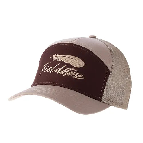 Fieldstone Turkey Feather Khaki/Brown Hat
