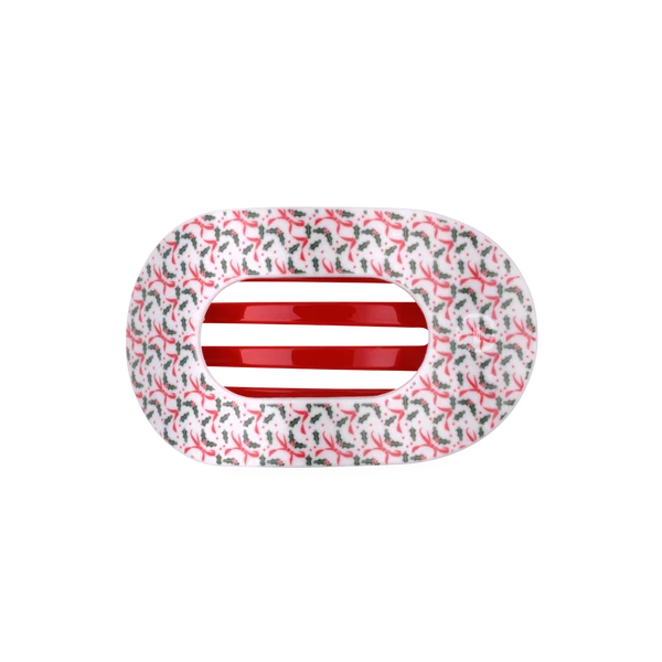 Teleties Medium Round Flat Clip - Holiday Collection
