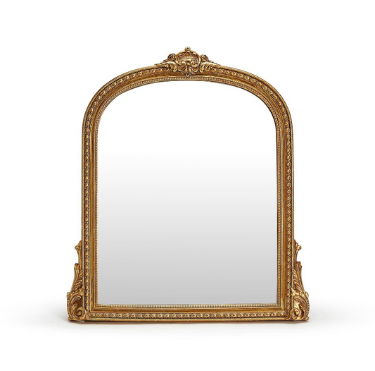 Gold Fleur 8X10 Mirror