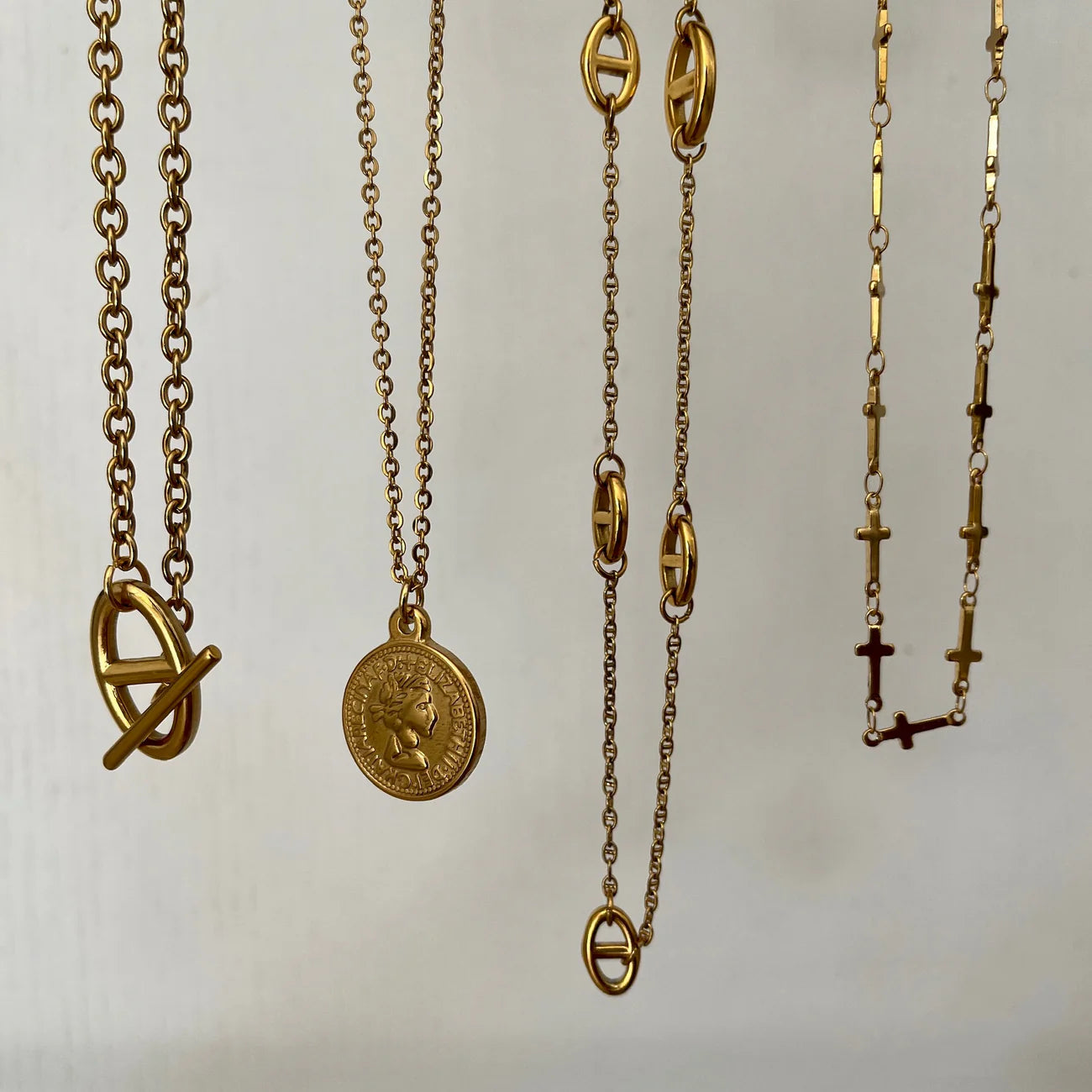 Ellie Vail Kennedy Cross Chain Necklace