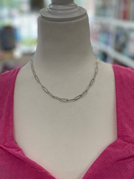 Basic Silver Chain Necklace