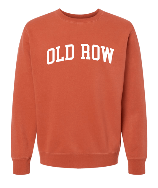Old Row Amber Pigment Dyed Crewneck