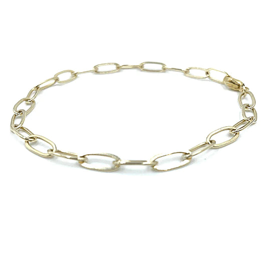 Essential Paperclip Links 14k Gold Filled Bracelet