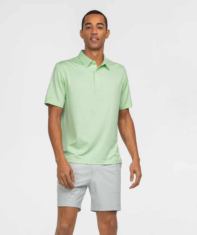 SSCO Grayton Heather Polo - Vapor Green