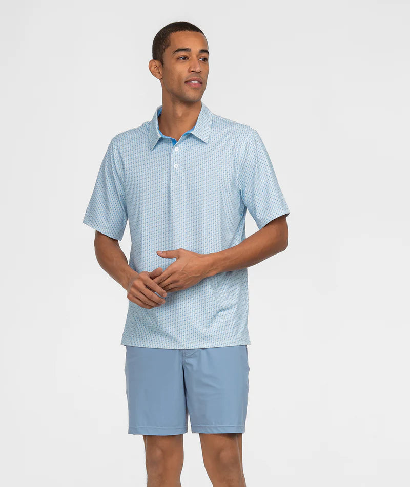 Club and Carry Printed Polo