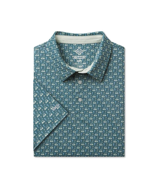 SSCO Perfect Round Polo - Back Nine