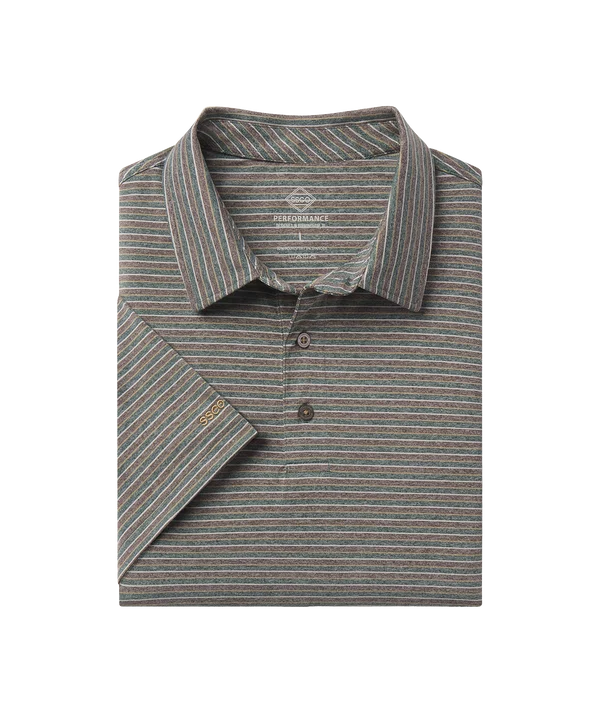 SSCO Cahaba Heather Polo - Sequoia