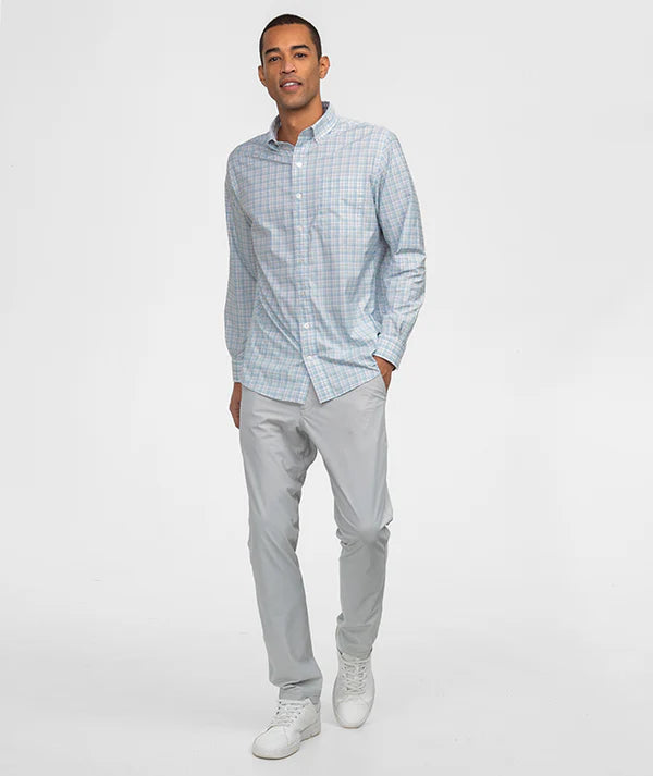 Willowbend Plaid LS - Folkstone Gray
