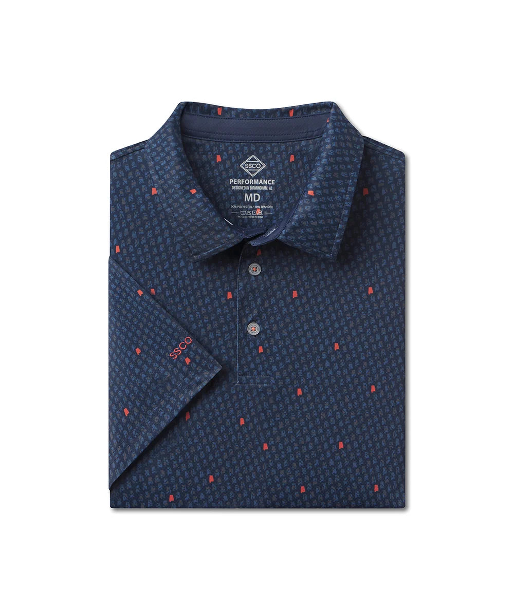 SSCO Kickoff Camo MotionTech Polo - Plainsman Camo