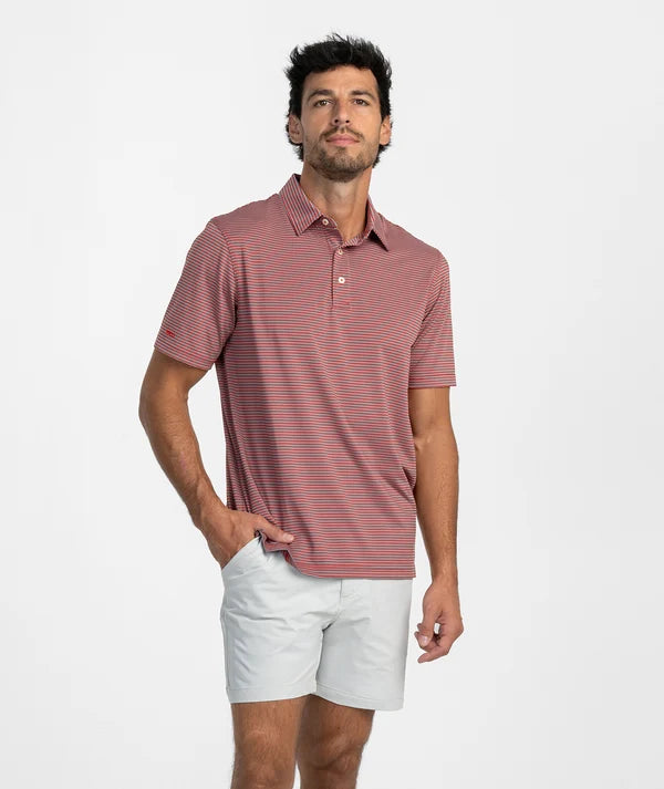 SSCO Gameday Performance Polo - Crimson