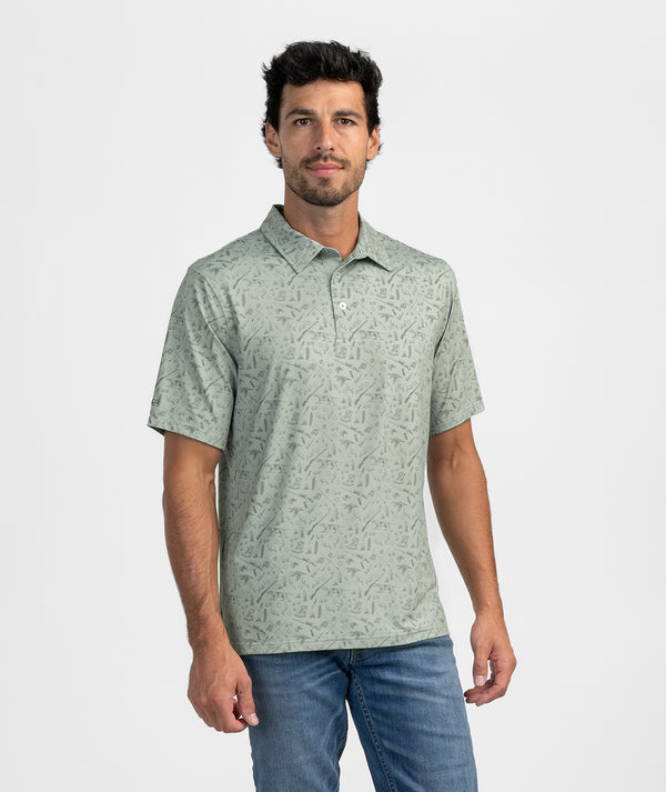 SSCO Quack n Rack Polo - Sage