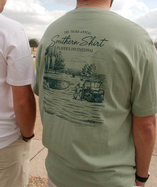 SSCO Players Invitational Tee - Iceberg Green