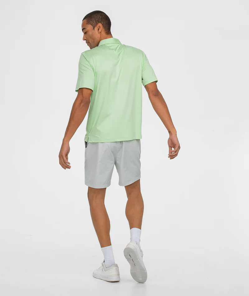 SSCO Grayton Heather Polo - Vapor Green
