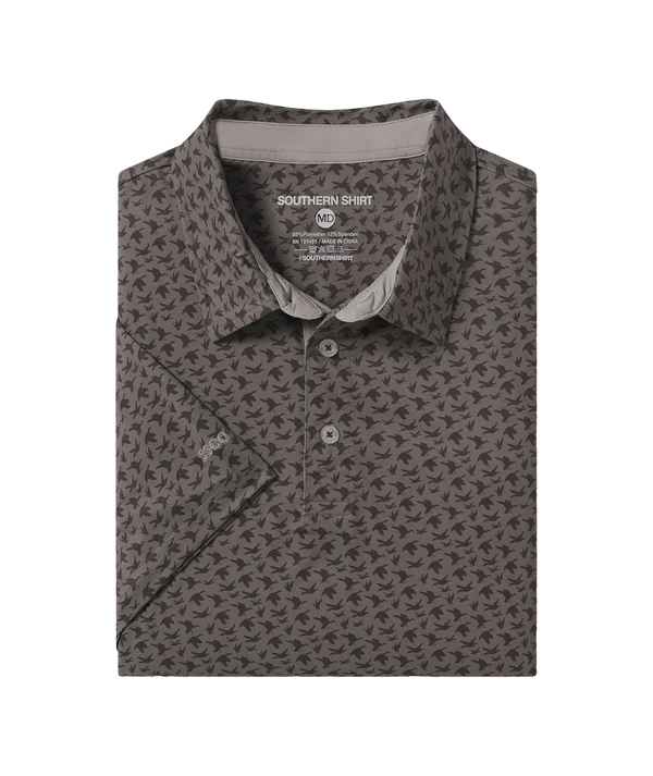 SSCO Party Fowl Printed Polo - Rock Ridge