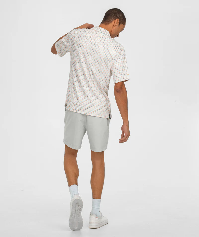 SSCO Par Fore Printed Polo - Palm Drive
