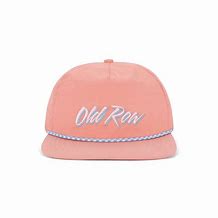 Old Row Script Nylon Rope Hat Pink