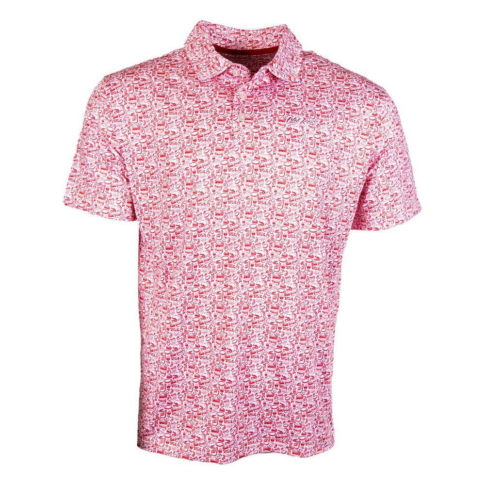 Old Row Tailgate Polo - Crimson