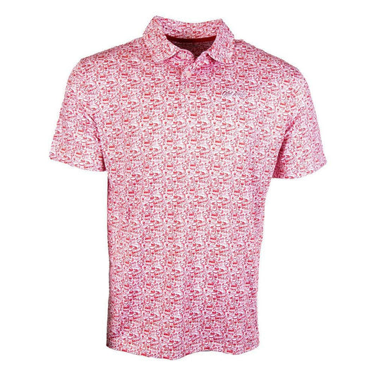 Old Row Tailgate Polo - Crimson