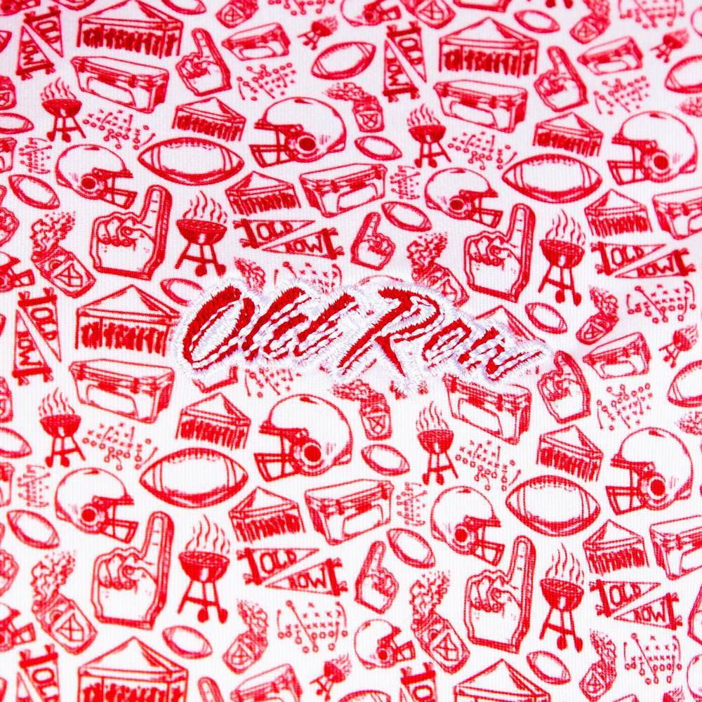 Old Row Tailgate Polo - Crimson